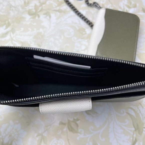 Coach C3608 Poppy Crossbody In Colorblock Kelp Multi - Picture 5 of 6